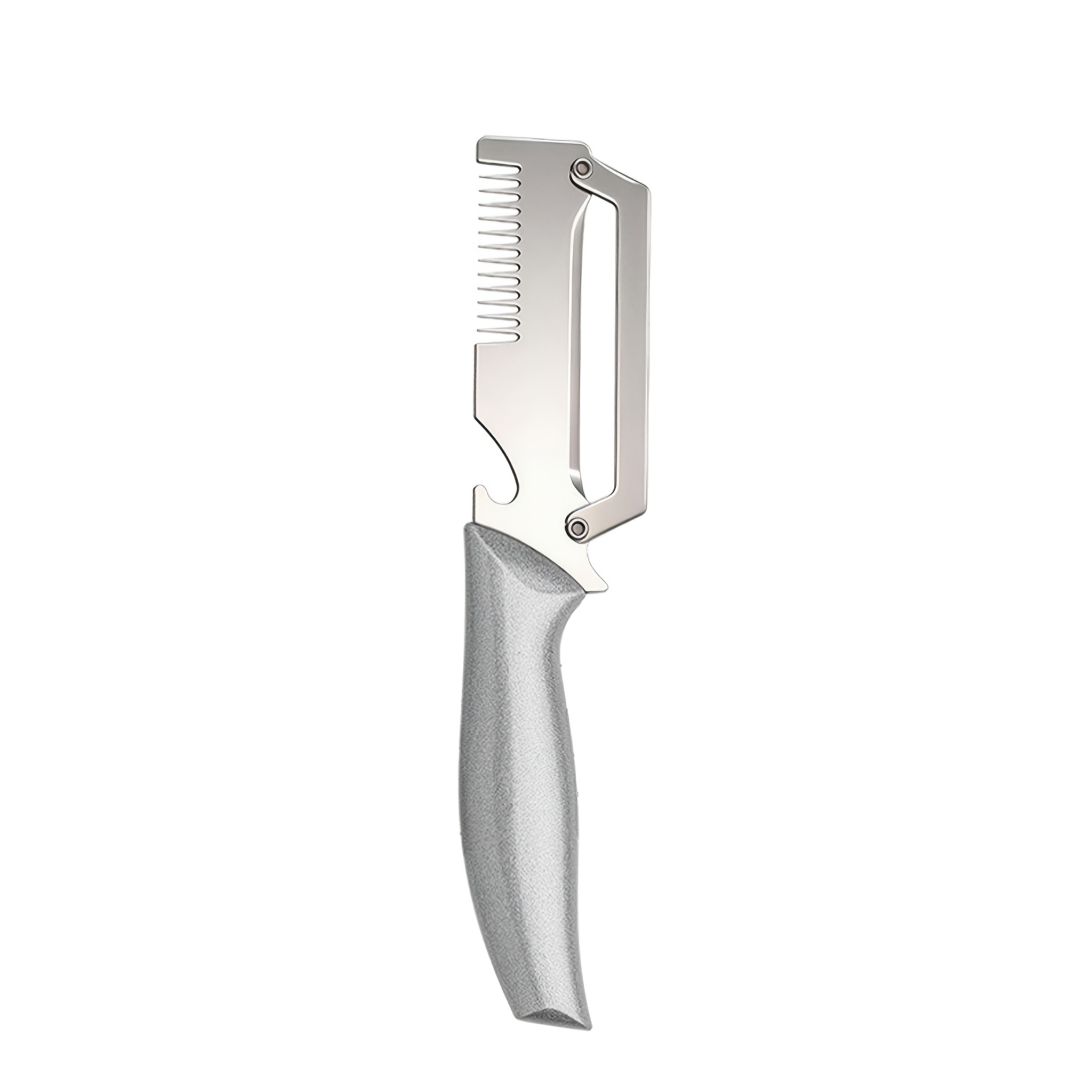 TEMU 1pc Of High-quality Heavy-duty Stainless Steel Vegetable Peelers, Multifunctional Fruit And Vegetable Peeling Tools, Sharp Kitchen Peeling