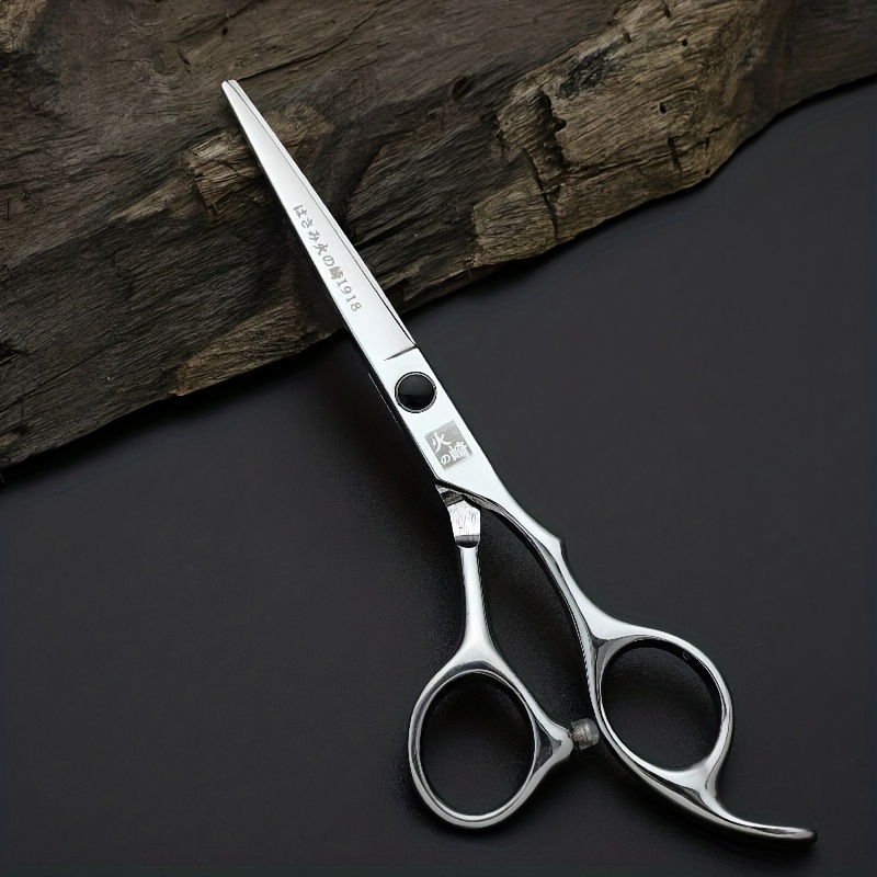 TEMU Ciseaux de coupe de cheveux Hosaki, ciseaux d'entraînement de , ciseaux de , ciseaux à effiler droits de 6 pouces, ciseaux droits de 5,5 pouces,