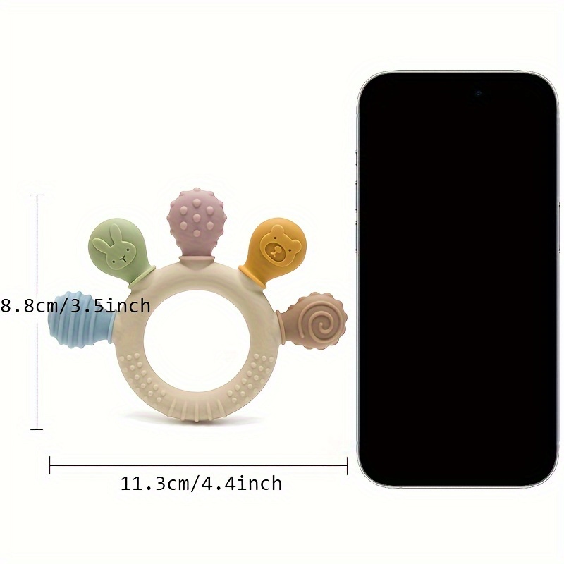 BPA Silicone Teething Ring for Youngsters
