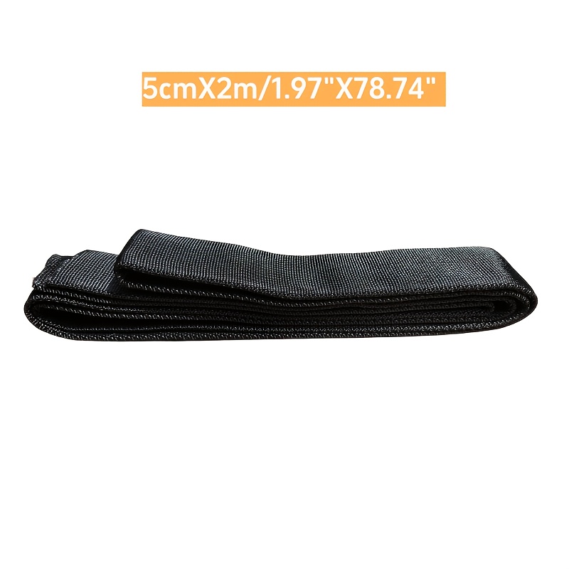 E-shop Aufziehschlauch Schutz Polyester Aufziehschlauch Schutzhülle Schwarz Universal für 3Cm/5Cm Breite Kabelschlauch (1M und 2M)