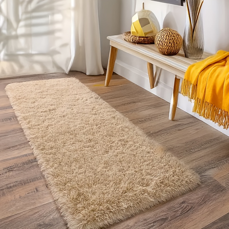 TEMU A Soft Rectangular Plush Carpet, An Upgraded Version Of Christmas Decor, Is Skin-friendly, Durable, And Comfortable, Making It Suitable For