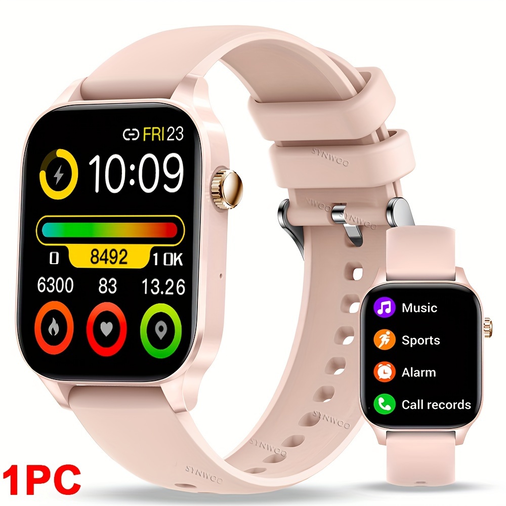 

Smartwatch 1.85" Wireless Call, 100+ Sport Modes, Sleep Monitor, Pedometer, Watch For Ios Android