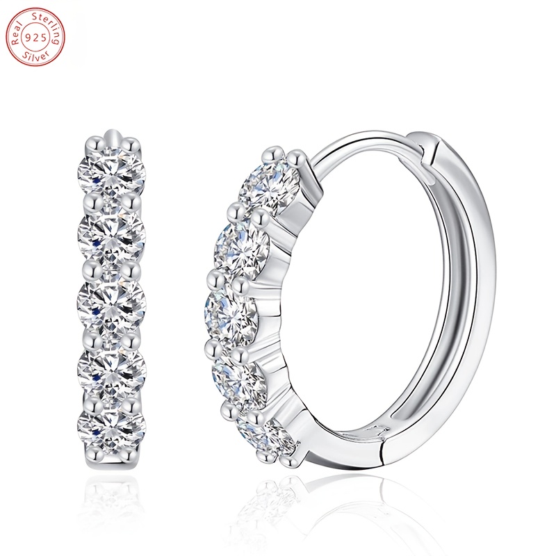 Image of Elegant And Luxurious Women's Engagement Ring Made Of 925 Sterling Silver, Perfect For Valentine's Day, Anniversary, Or Christmas Gift, With A Box