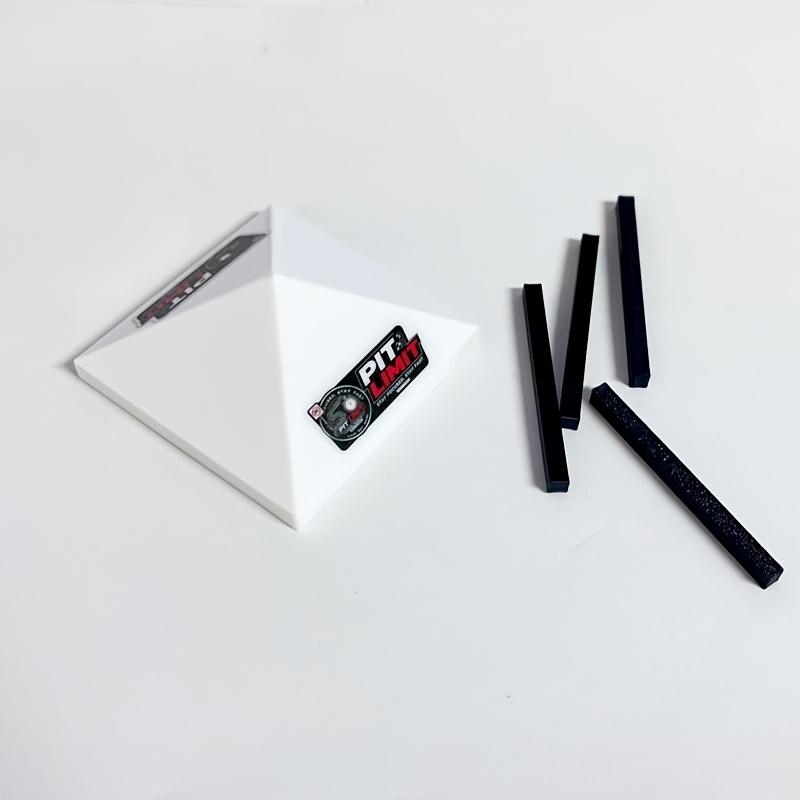 TEMU Scale Racing Canopy Model, Plastic Material, Garage Diorama Additions, Miniature Track Scene Decor Compatible With Diecast Cars, Scene Building