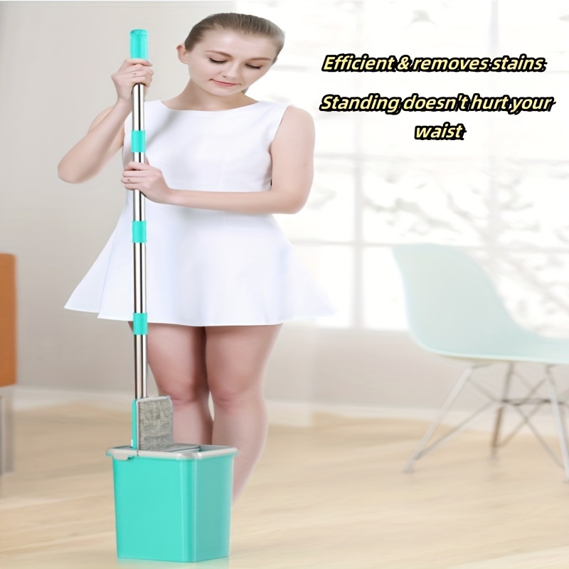 1 household dry and wet mop   room bedroom floor cleaning tools cleaning mop and bucket   and dry dual use cleaning cleaning supplies cleaning tools christmas gift details 1