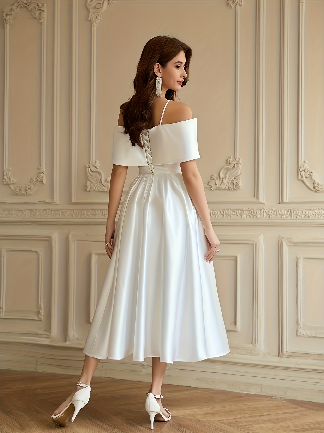 rose gold designer dress Ladivine CC8885 Elegant Fitted Embellished Formal Gown / 12 Size:33W/32L helping her stand out seasonCode_P21 Daring Diva Chiffon 3/4