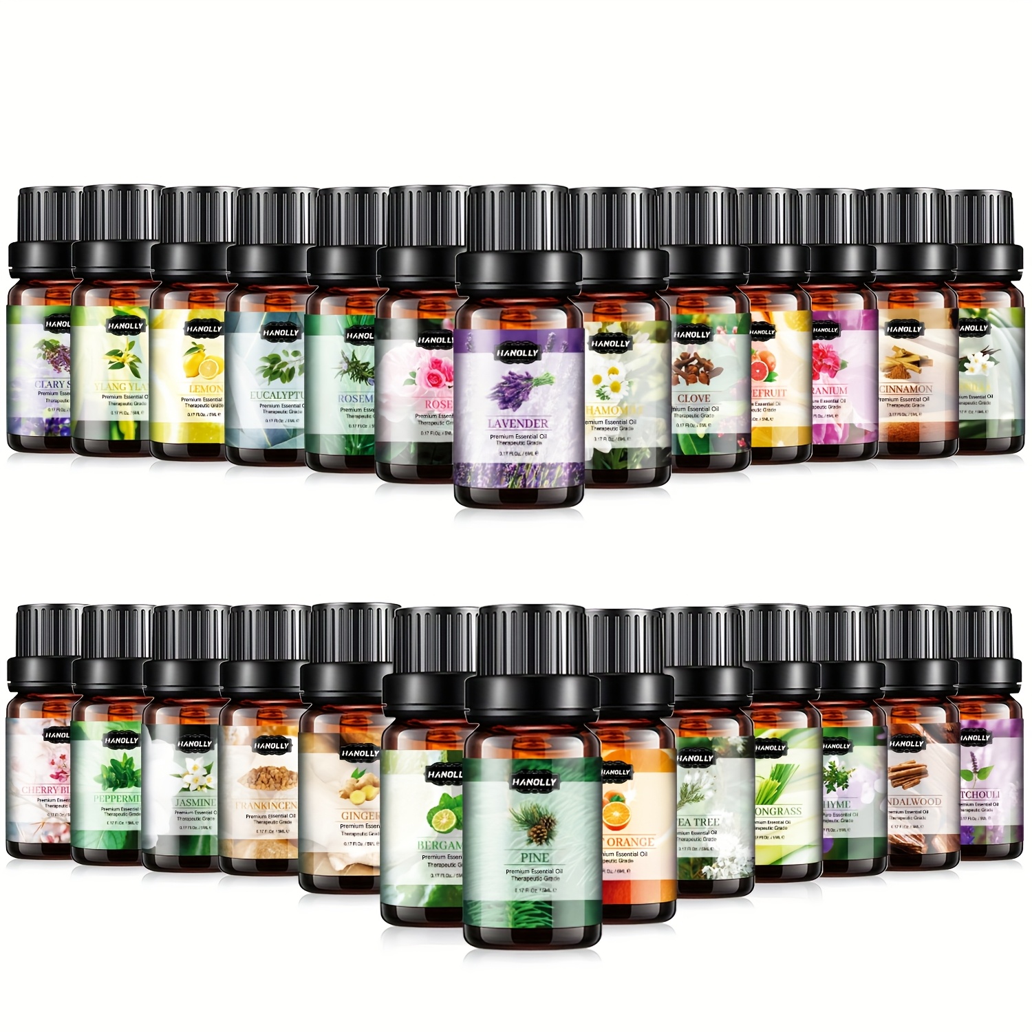 TEMU 26pcs Essential Oils Set, Essential Oil Kit For Massage, Best Father's Day Gift, Birthday Gift, Christmas Gift, Perfect For Any Occasion