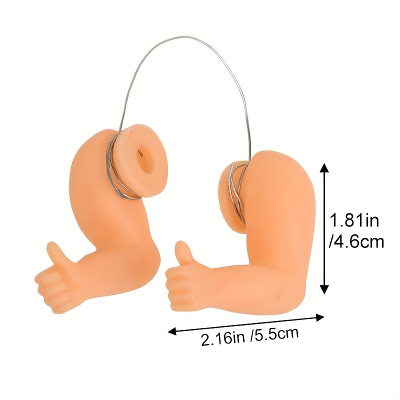Enrichoice Arm Toy For Parrots, Chickens & Ducks - Perfect Gag Gift For Halloween & Christmas