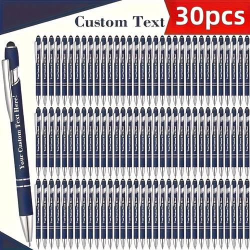 Obrázok položky zákazkové guľôčkové perá v rôznych farbách v sadách po /150 kúskoch s gravírovanými na kovových perách. ideálne na promócie, deň otcov, deň matiek, rôzne sviatočné darčeky, štúdium a zapisovanie z obradných schôdzí v kancelárii.
