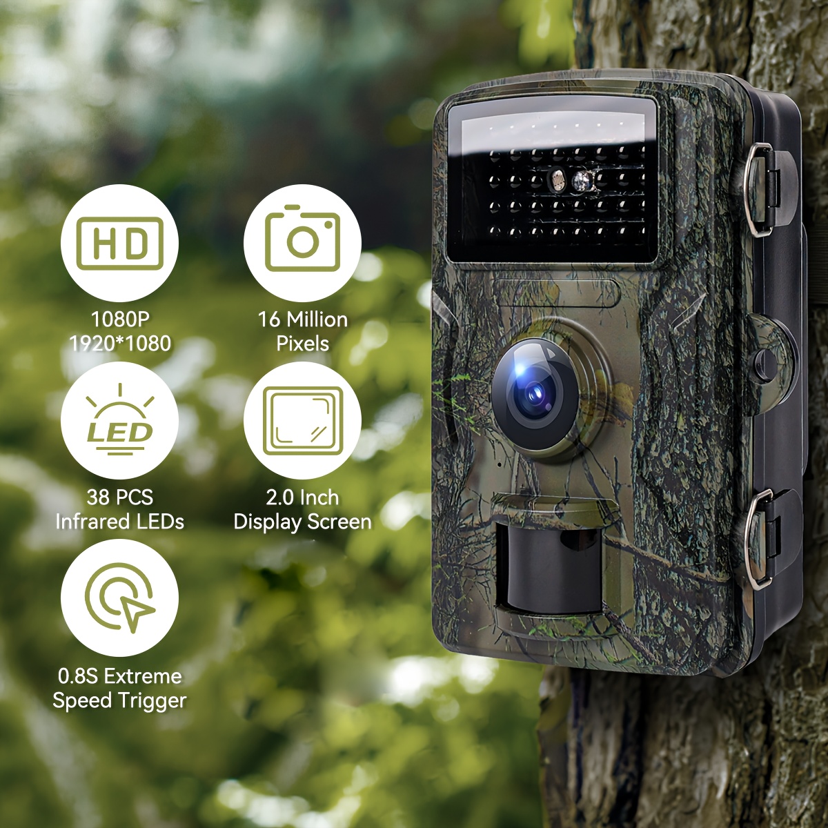 hunting camera wildlife trail camera night Temu Canada
