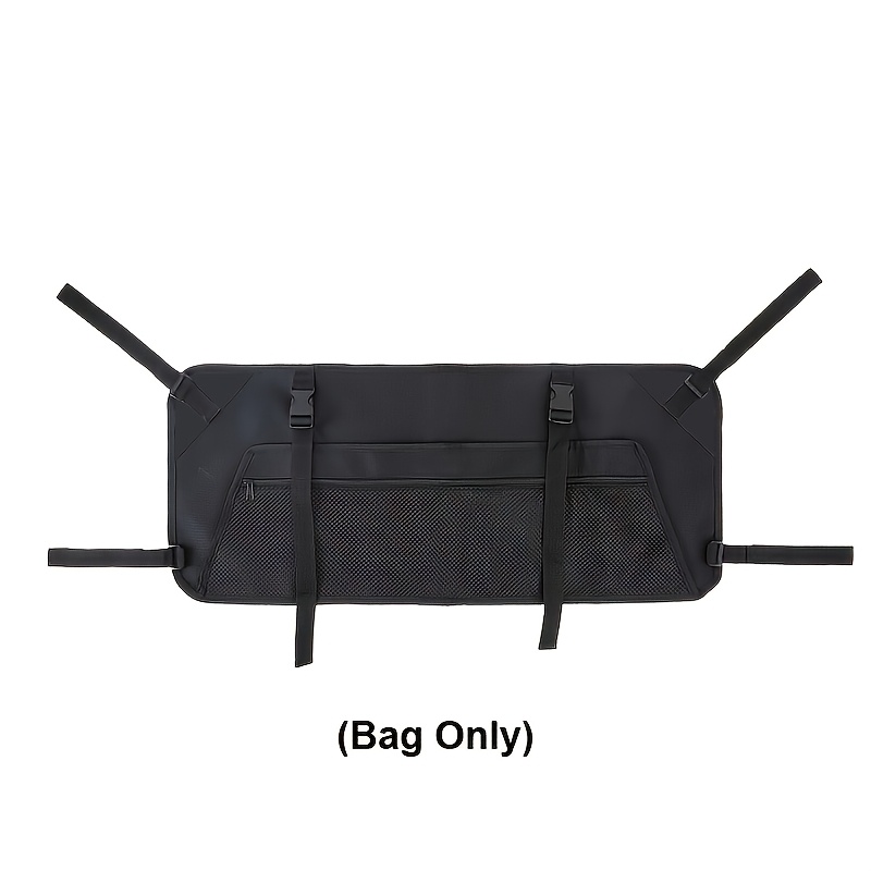 Image of Collapsible Wagon Side Pocket For Umbrella, Storage Bag With Mesh Pouch For Folding Wagon, Garden Cart Additions Bag For Sports (bag )