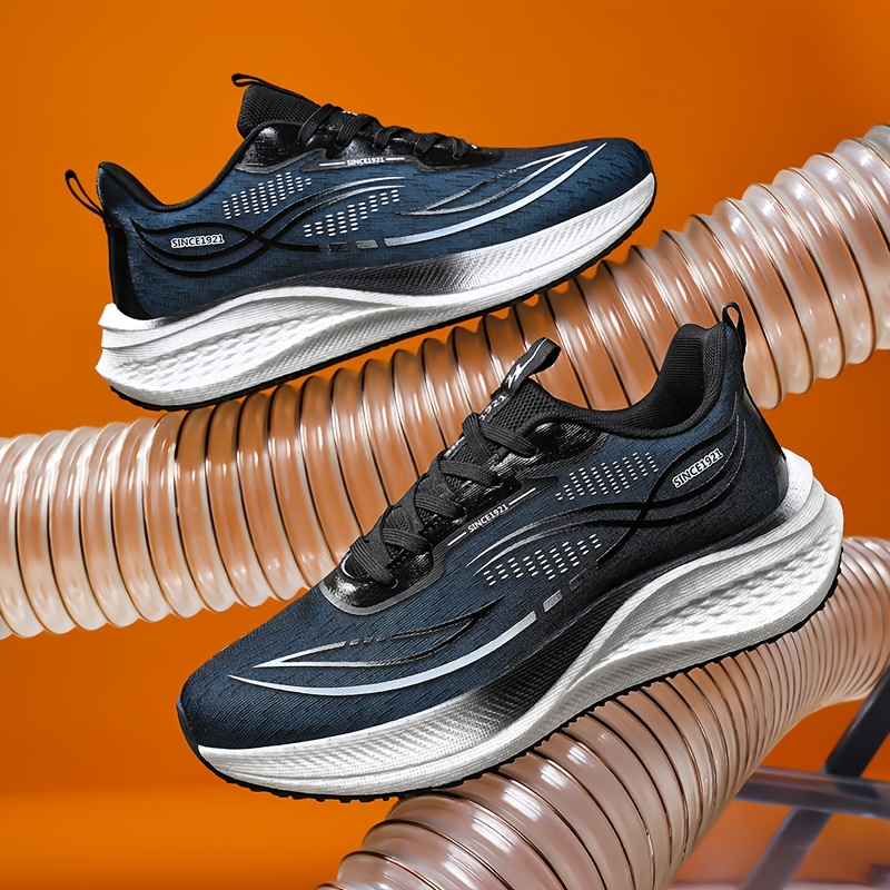 Men's Solid Color Wide Toe Road Running Shoes