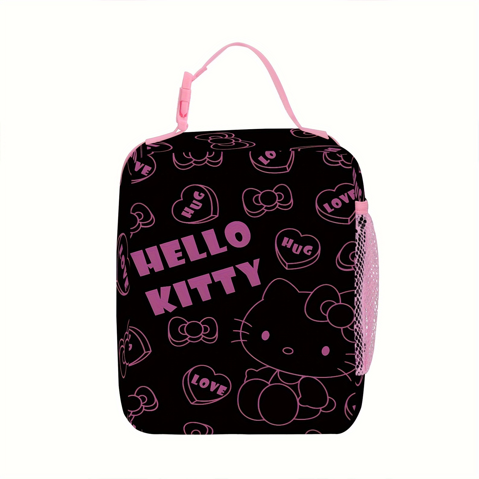 

Authorized Sanrio Cute Kitty Portable Lunch Bag, Kawaii Lunch Bag, Tote Insulated Cooler Bag For Office Work