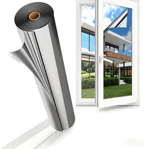 one way privacy film for windows with tools window film for home double sided protective film static cling removable reusable anti glare heat without tools
