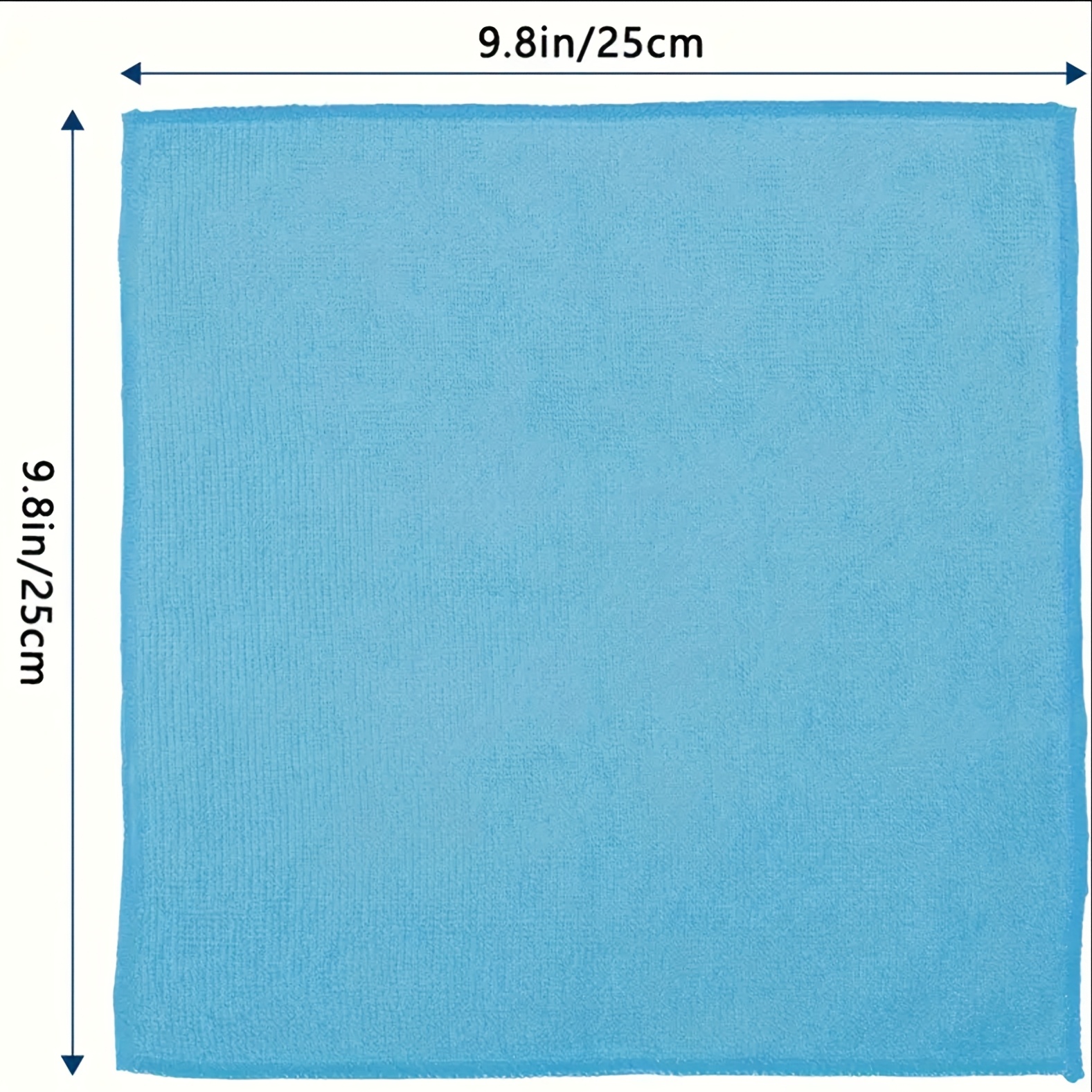 [8-32 Pack, Microfiber Cloths] Super Absorbent, Reusable 8/16/32-Pack Microfiber Cleaning Cloths | Non-Scratch, Nonwoven Wipes for Dusting, Polishing, and Wiping in Kitchen, Car, Glass, Floors, and Furniture