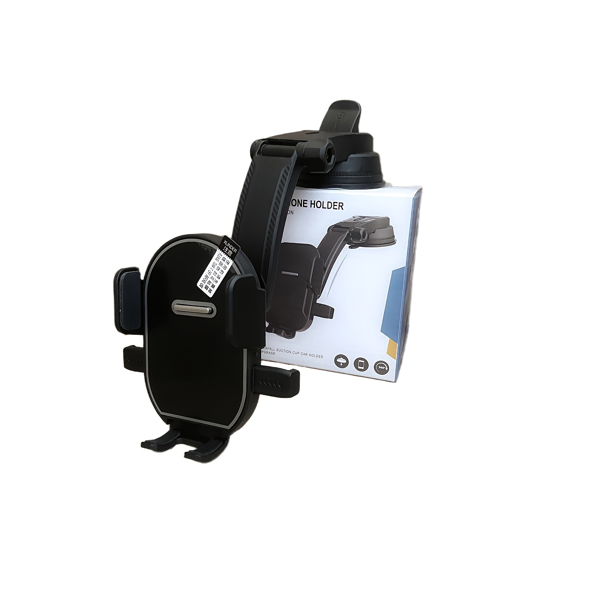 E-shop Auto-Handyhalterung, Saugnapf-Multifunktion 360° drehbarer Armaturenbrett-Halter für Navigation und Dashboard