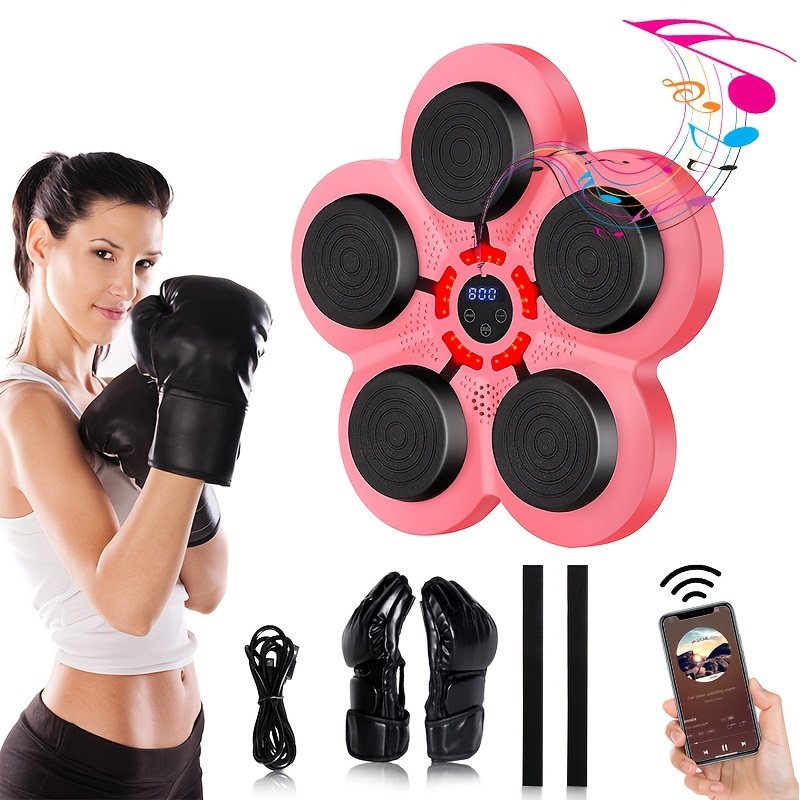 

Boxing Trainer, Music Boxing Machine With Boxing Gloves, Wall Mounted Boxing Equipment, Suitable For Boxing In Indoor Gyms At Home