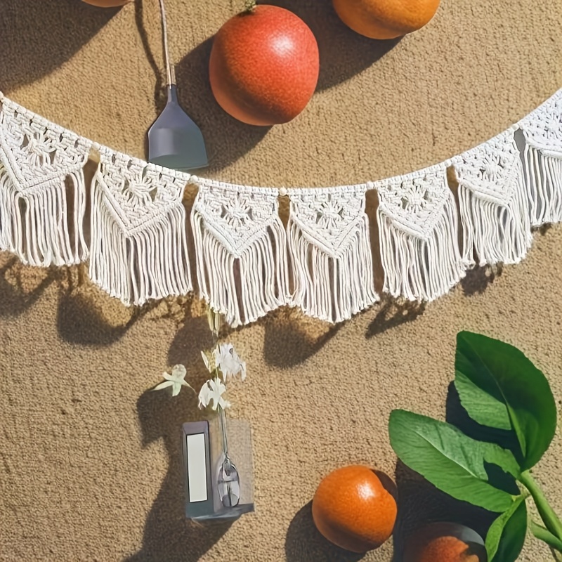 TEMU Bohemian Tapestry Wall Hanging, Multi-combination Room Party Decorations, Sofa Background Wall Hanging Ornament, Home Goods, Banner