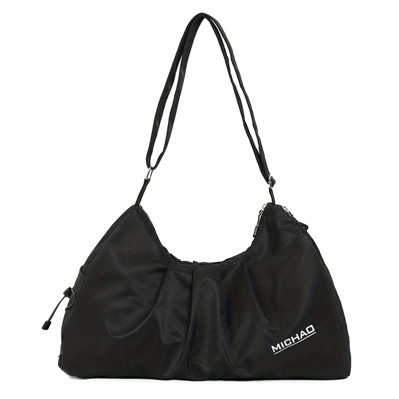 TEMU Small Gym Duffel Bag With Shoe Compartment For Women 20l, Sports Duffle Bag With Wet Pocket Adjustable Strap