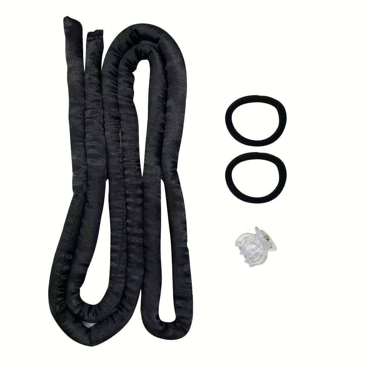 TEMU télescopique 1,6 m, outil à friser manuel, tige à friser chaleur, outil à friser pour cheveux ondulés, rouleaux à friser pour