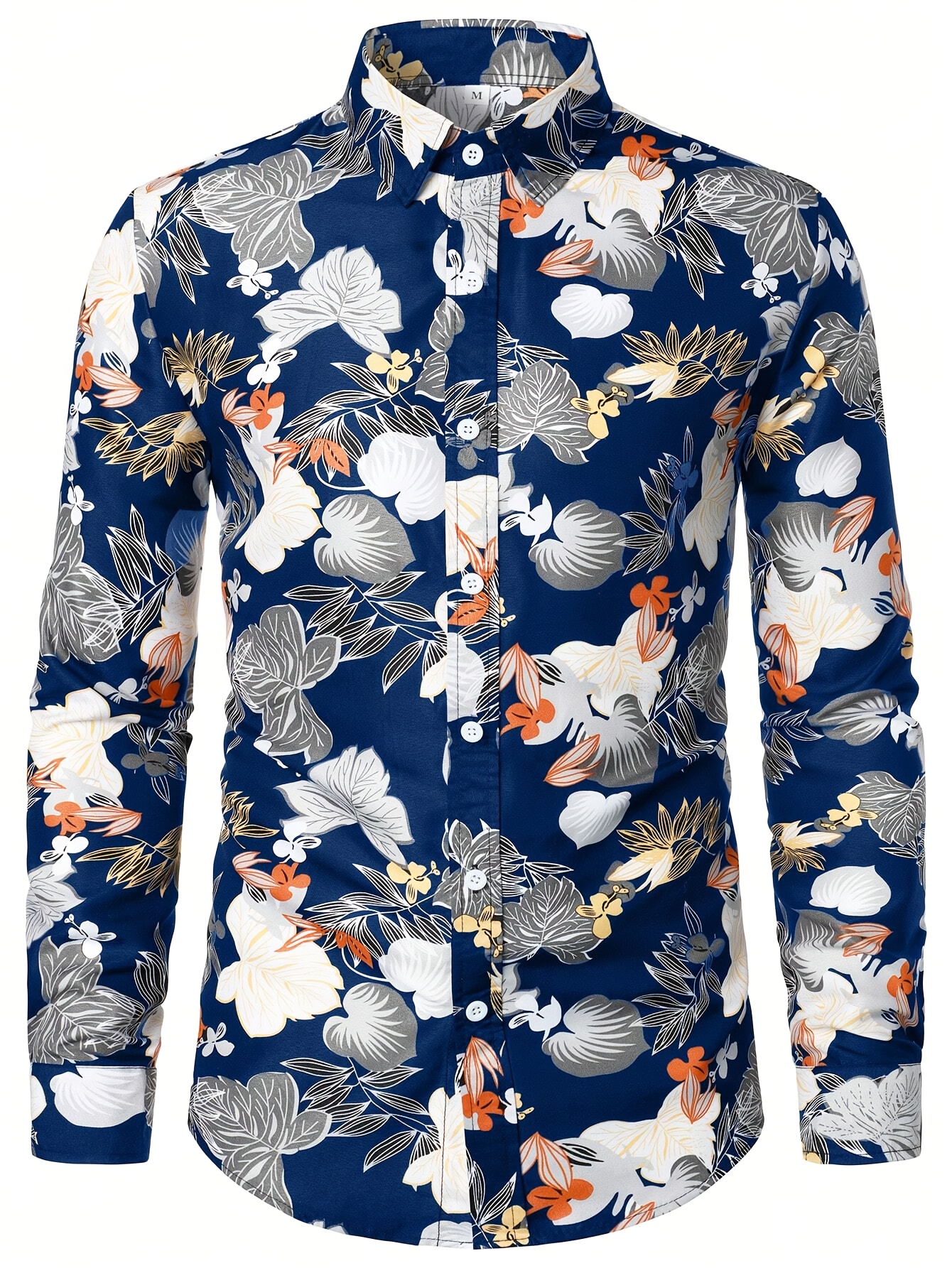 shirts for men flower sold on Temu United States