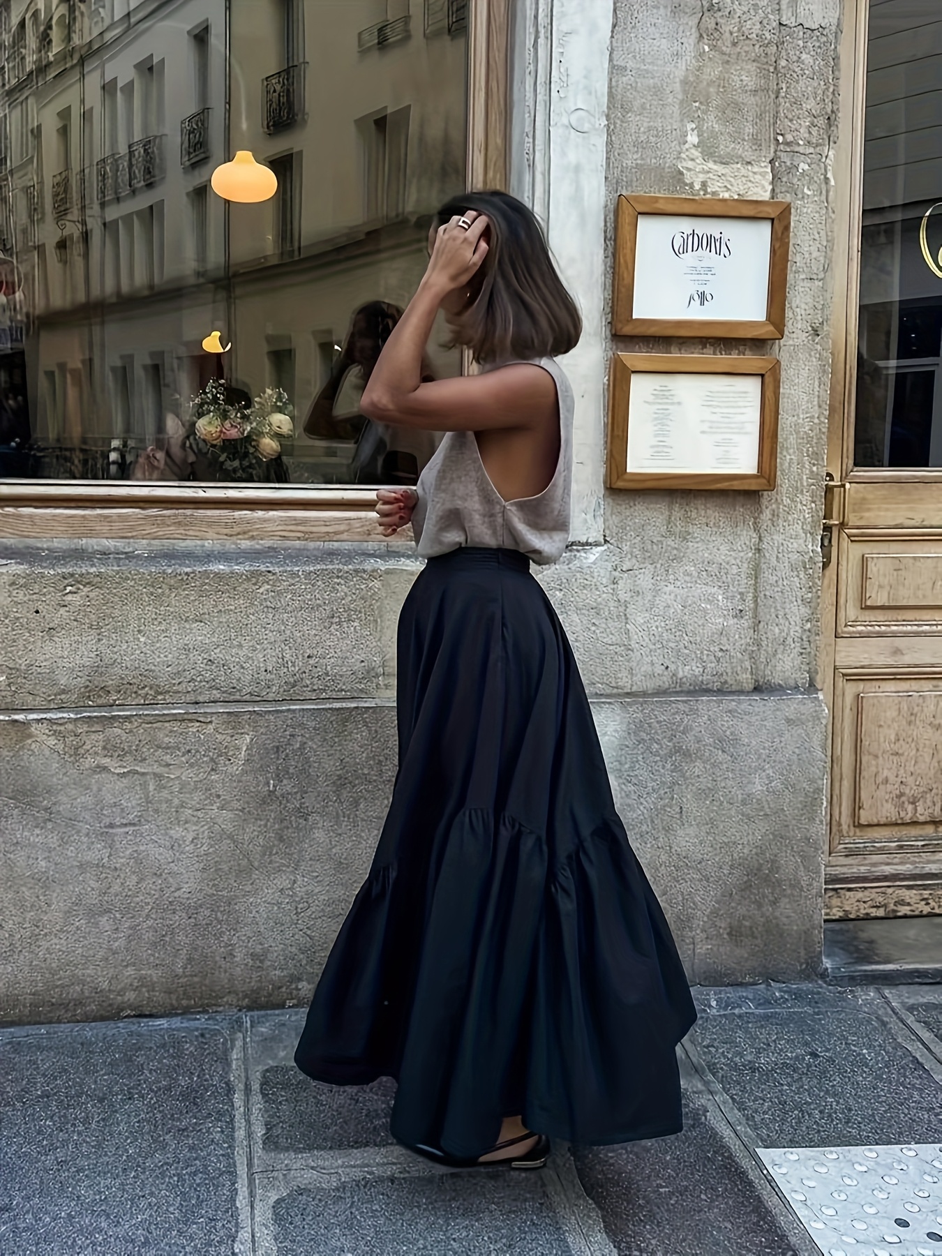 Black Pleated Maxi Skirt Pleated Skirt How To Wear Level