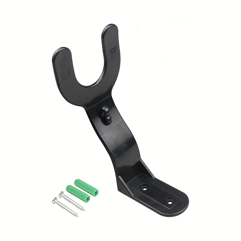 A Garage Storage Rack For Keys And Motorcycle Helmets. A Wall-mounted Multi-functional Bracket Locked With Expansion Screws And Made Of Abs Material.