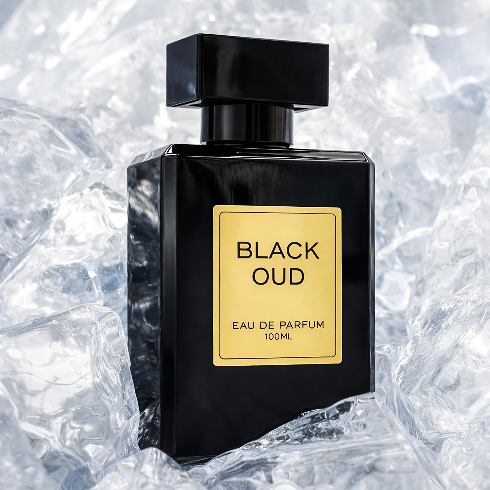 Image of Oud Sandalwood Amber Perfume, Unisex Notes, Warm Spicy Oriental , Suitable For Business, Social Events, Dinner Parties & Dates, Premium Long-lasting Fragrance Gift, Large Bottle Perfume 100ml