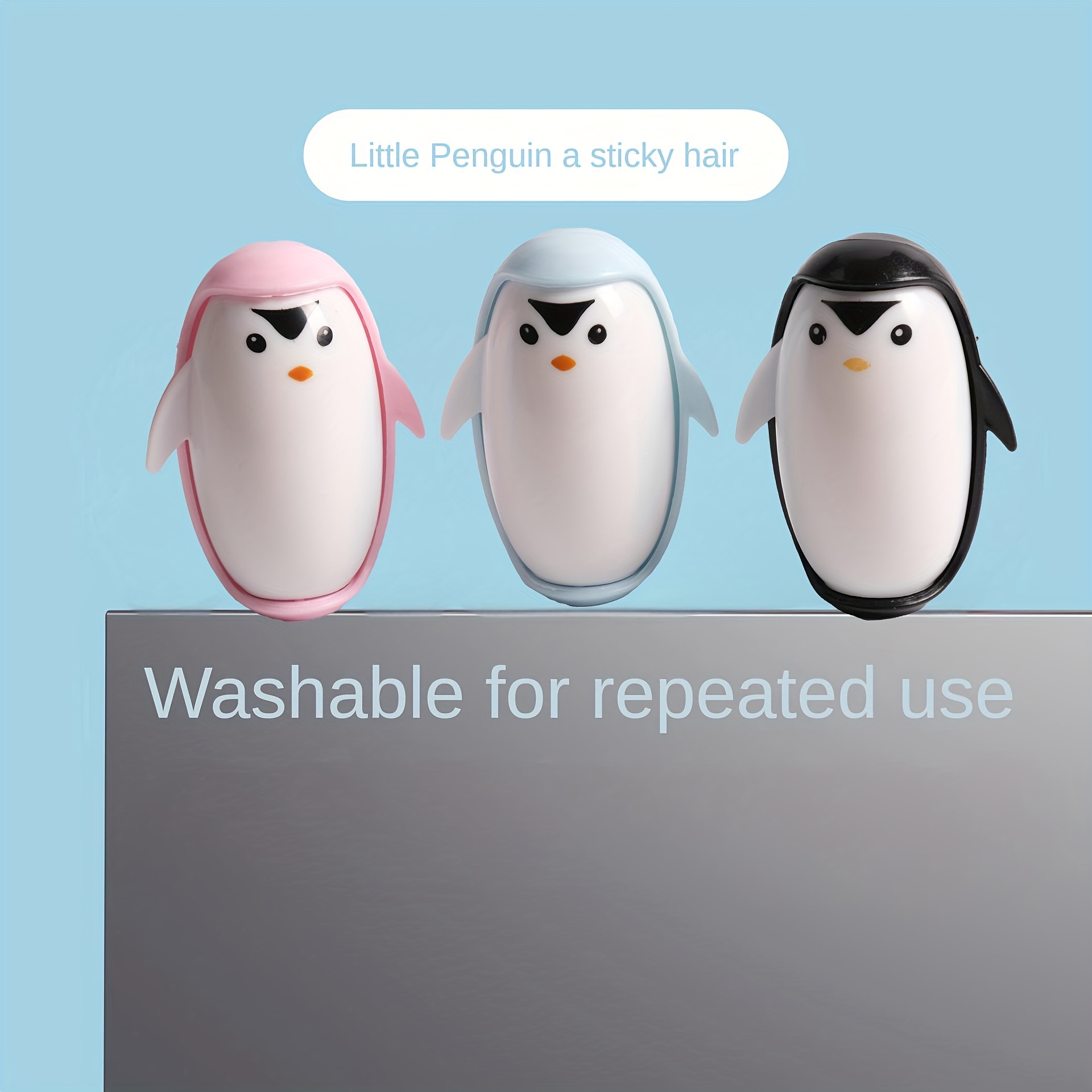 Conjunto de 2 Rodillos Eliminadores Manuales de Pelo, Reutilizables después del Limpiezo, Adhesivo Fuerte para la Eliminación de Polvo, Pegajosos y Atrapan en Ropa, Pequeño Removedor Portátil con Adherencia Bonita y Potente