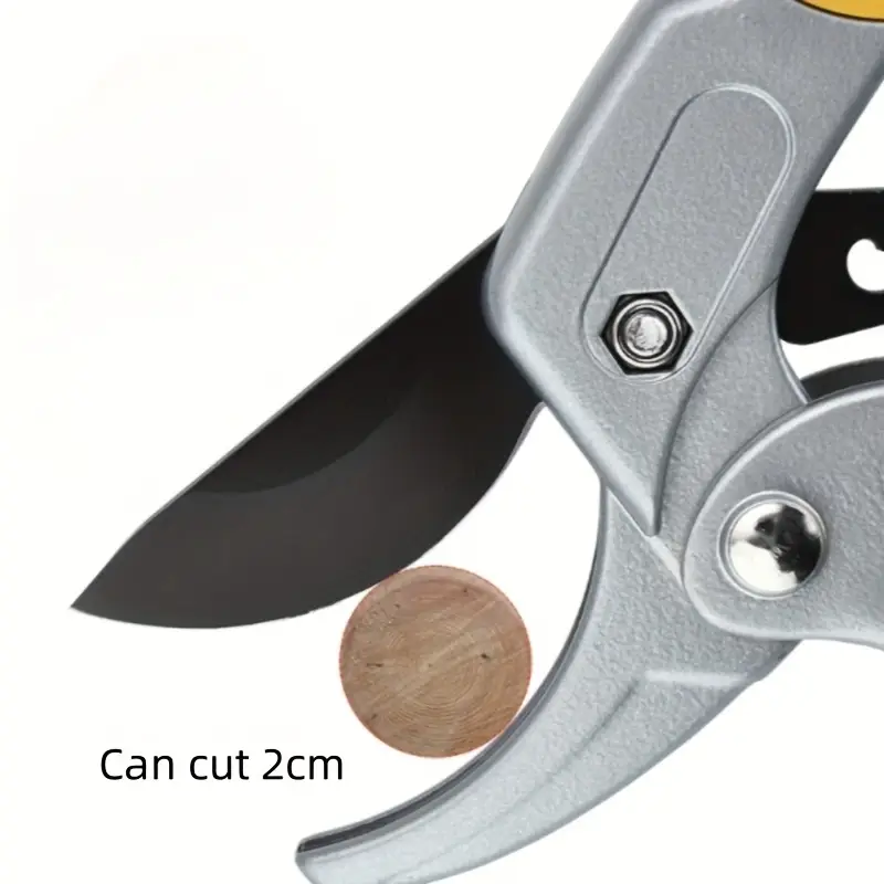 triple speed pruning scissors high carbon steel gardening scissors multifunctional manual pruning tool suitable for fruit trees vegetables and flowers   durable carbon steel suitable for gardens and courtyards details 7