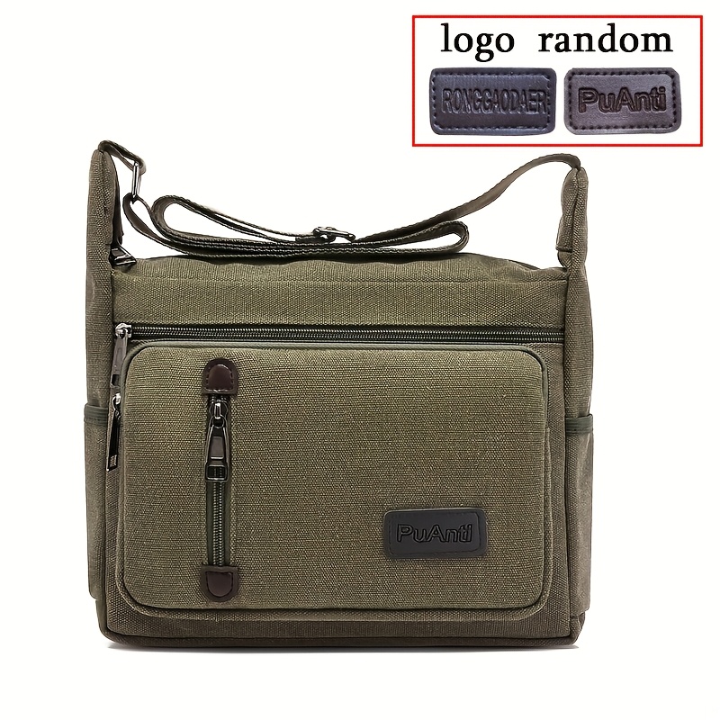 E-shop Vintage Umhängetasche mit verstellbarem Gurt – Lässige Outdoor-Umhängetasche, Stil, Pflegeleicht, geeignet für Wandern den täglichen Gebrauch.