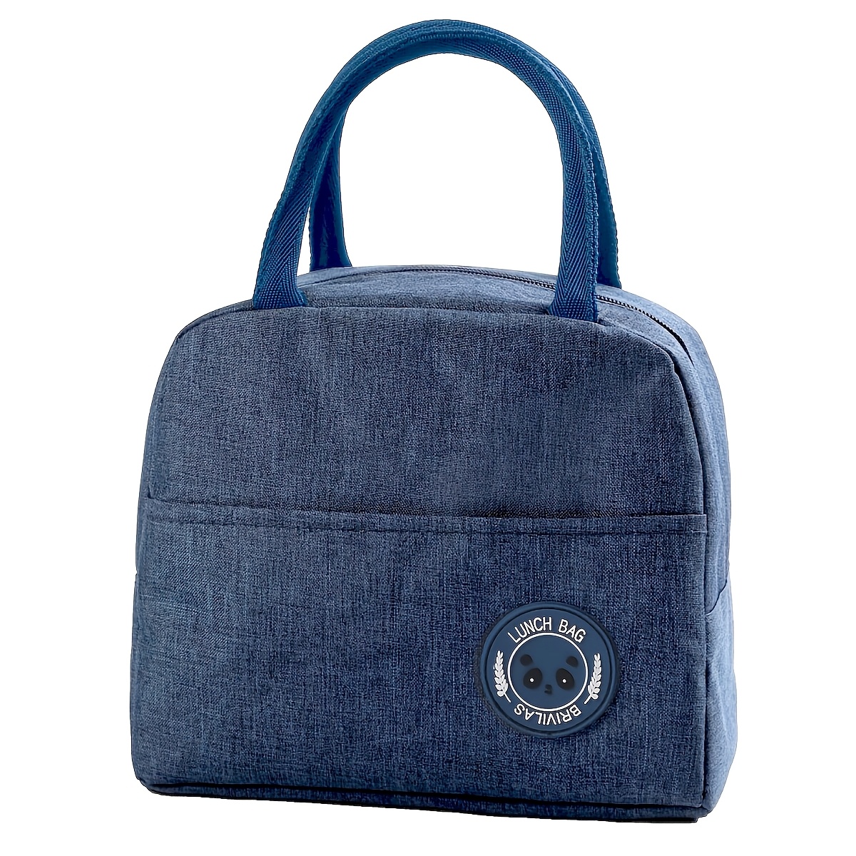 TEMU 1pc Portable Insulated Lunch Bag Carrier Suitable For Work, Picnic, Travel - Non-food Contact Thermally Insulated Tote With Thermal , Compact