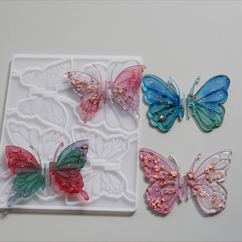 TEMU Interlocking 3d Silicone Molds / 4 Different Styles Of Large Garden Decoration Resin Casting Molds