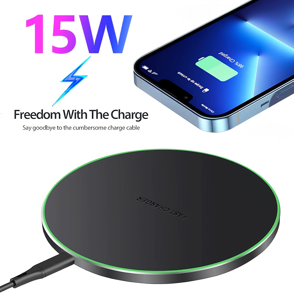 cargador inalámbrico soporte carga inalámbrica for Temu Guatemala