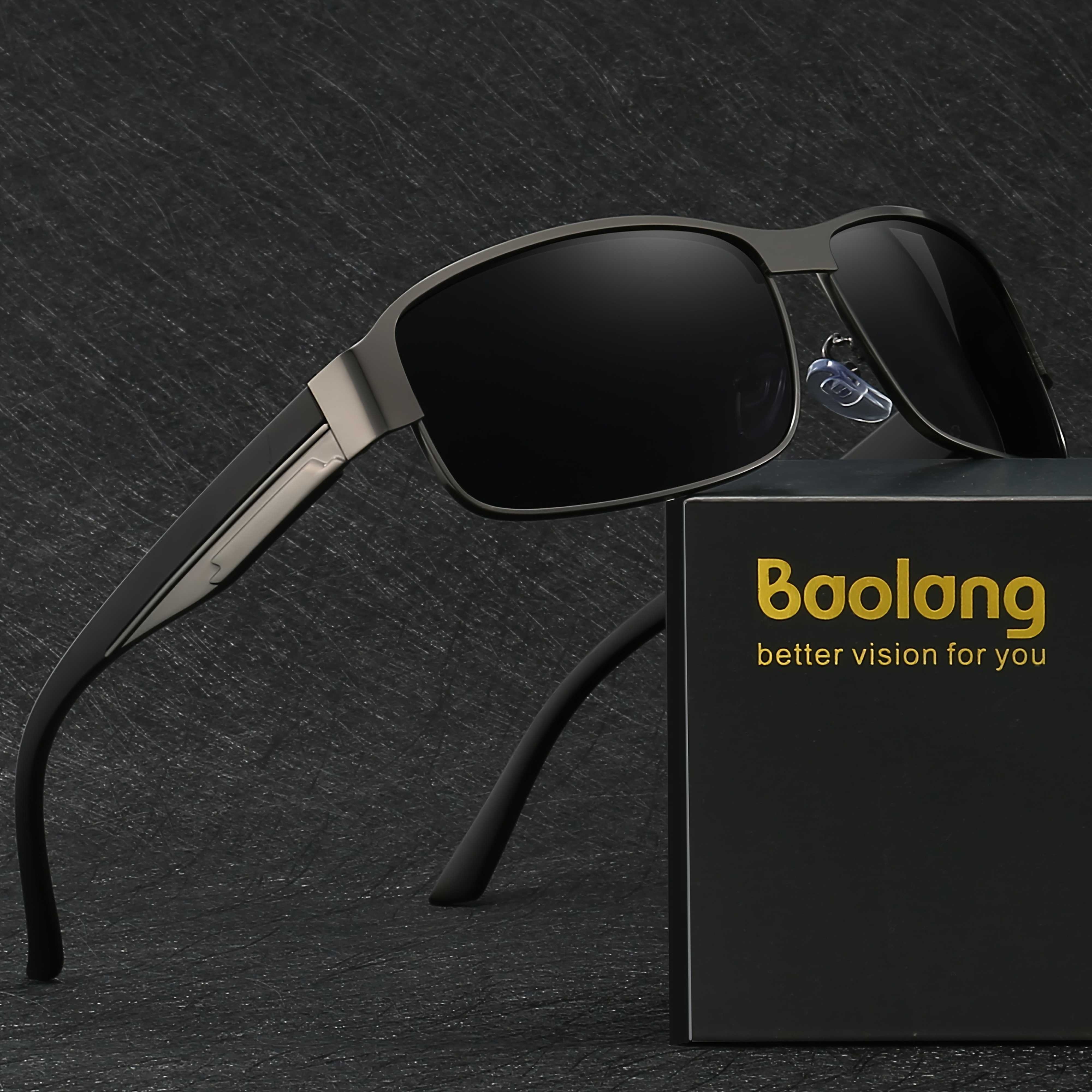 Baolang Men's Fashion Sunglasses Sunglasses Driver Driving Fishing Sunglasses Business Party Sunglasses