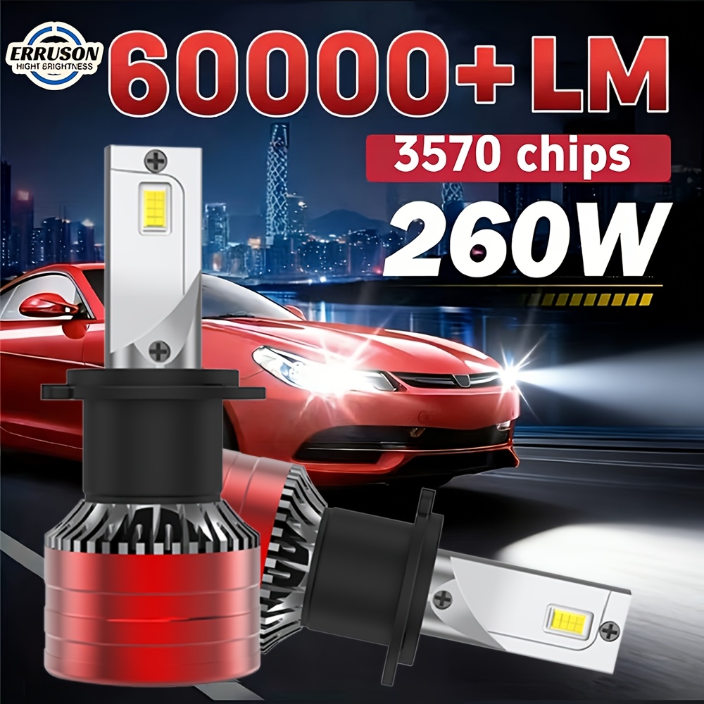 エルソン 2個セット 300w 30000lm h8 h11 ledバルブ フォグランプ 車用 