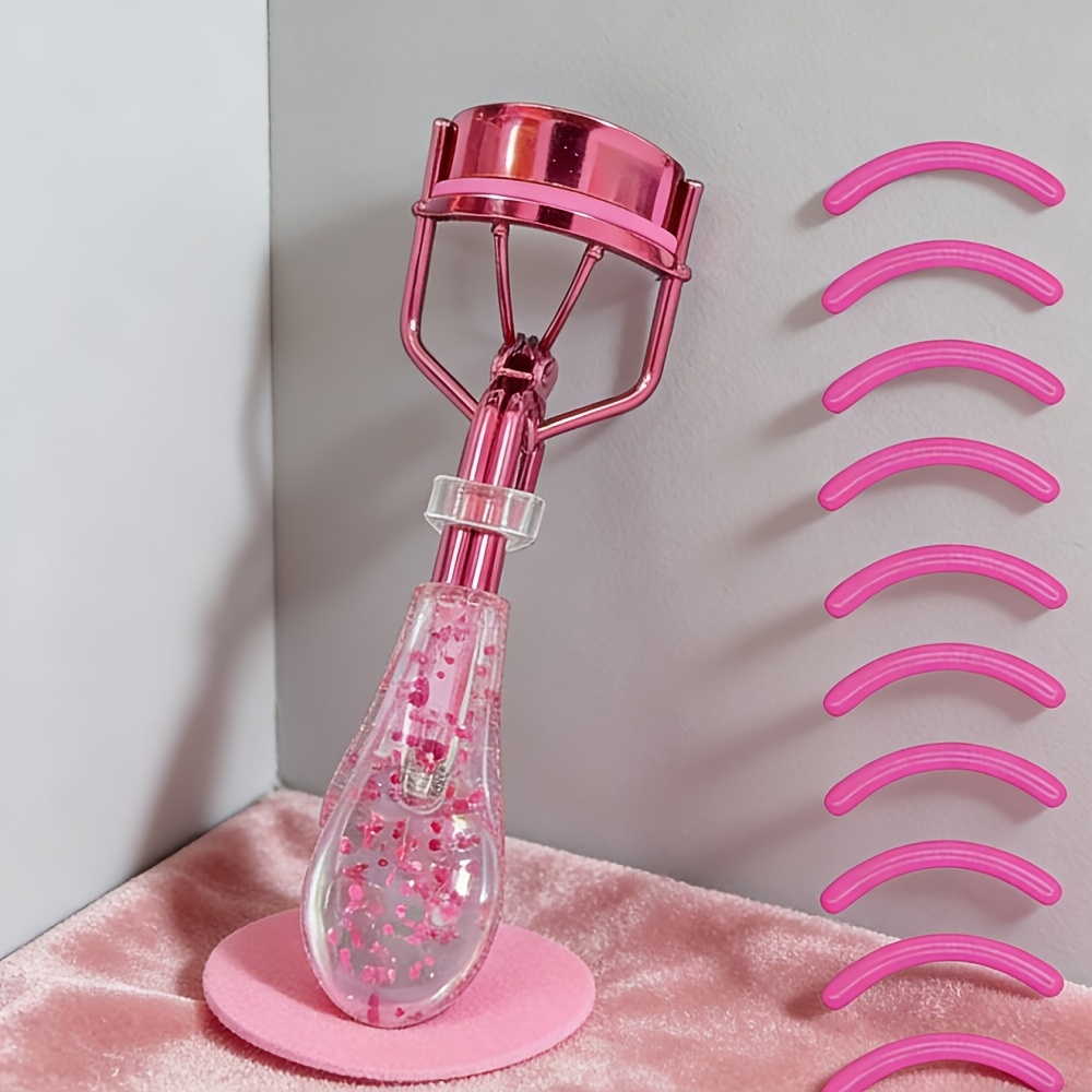 E-shop Glitzer-Wimpernzangen-Set | Edelstahl, Doppelkopf, Wimpern- und Lidschattenpinsel, Wimpernbürsten-Stab | modernes Make-up-Werkzeugset für
