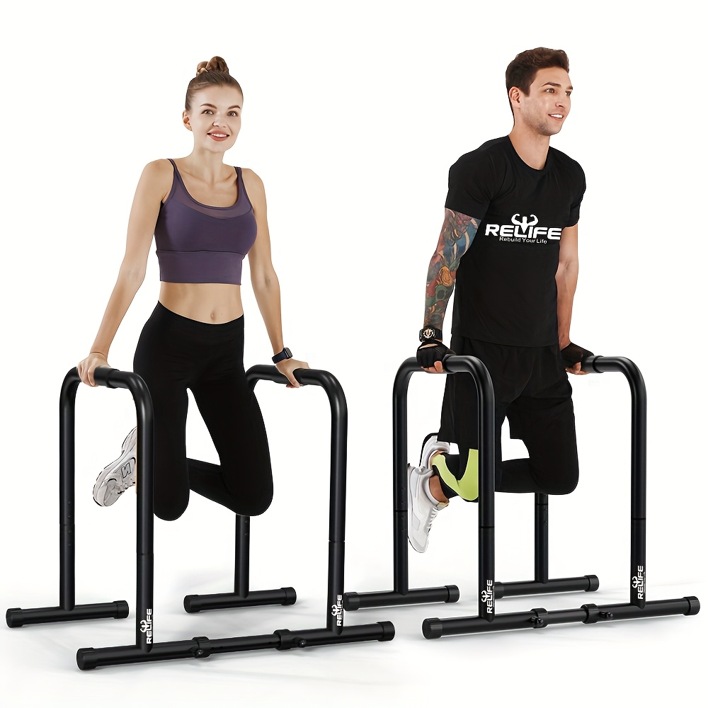 Image of Sports 3-in-1 Heavy-duty Dip Station | Pull Up Stand & Push Up | Fitness Equipment For Home Gym Enthusiasts