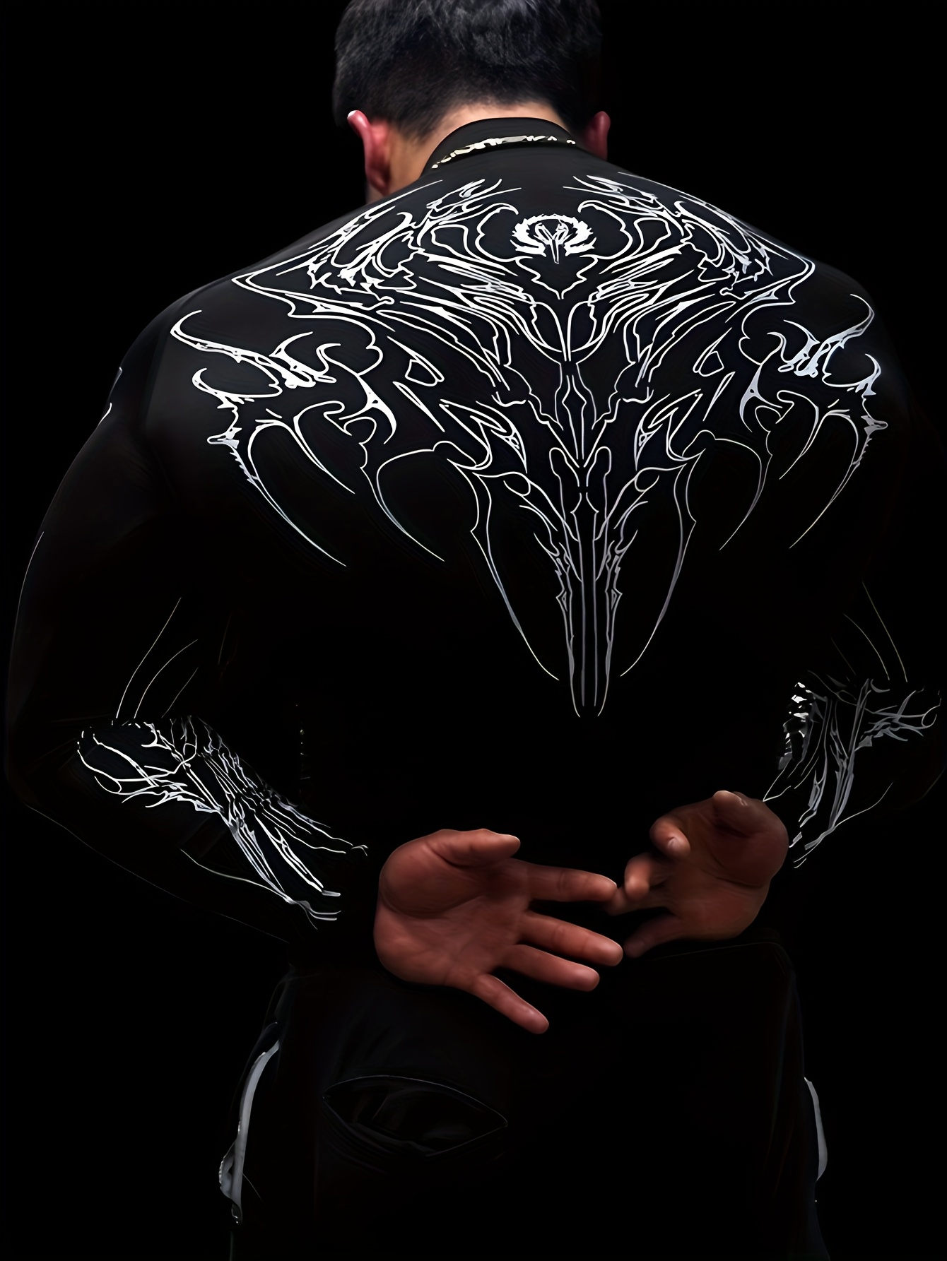breathedivinity mens 2025 new high neck long sleeve muscle - Temu