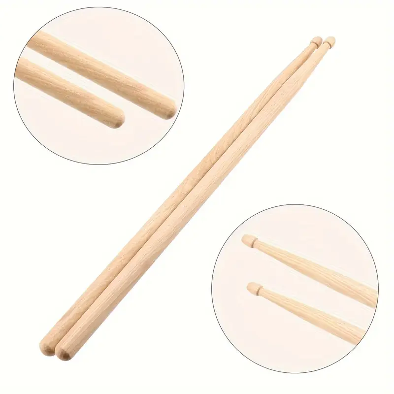 Bacchette Per Batteria Origlam 5A - In Acero Con Punta In Legno - Foto 12