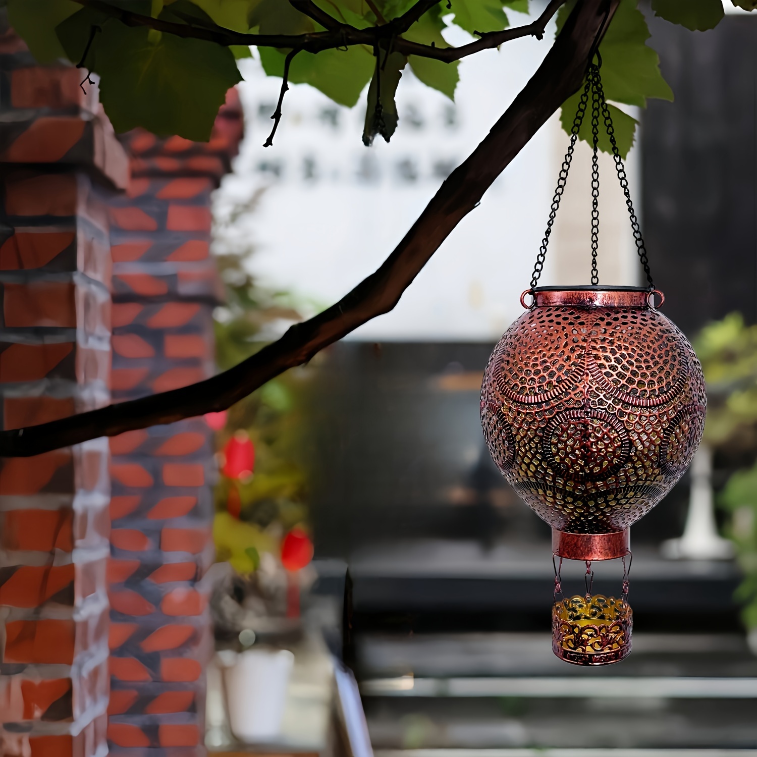 Metal Retro Projection Lantern
