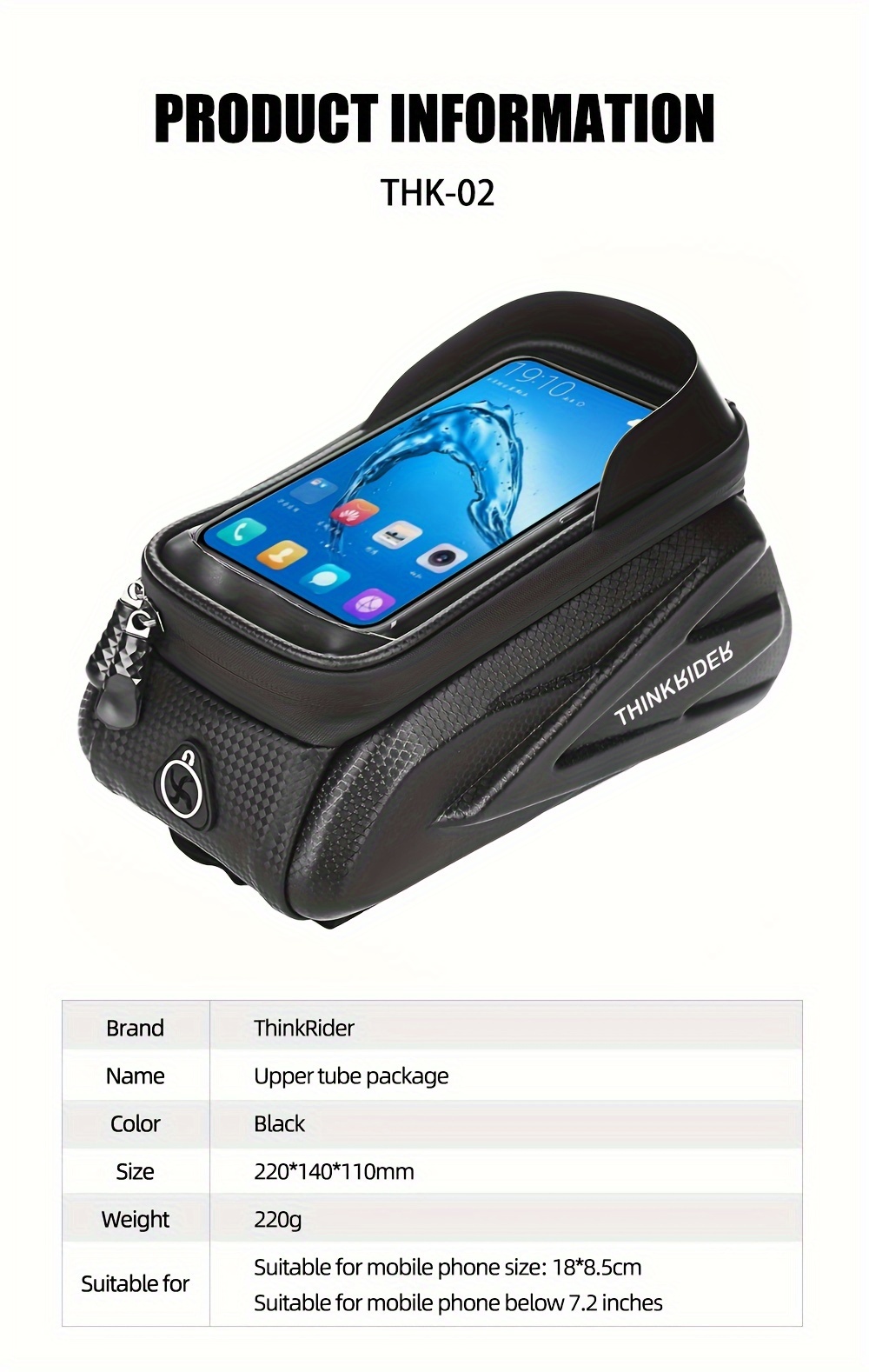  bag 2l frame bag 7 touchscreen bag accessories details 1