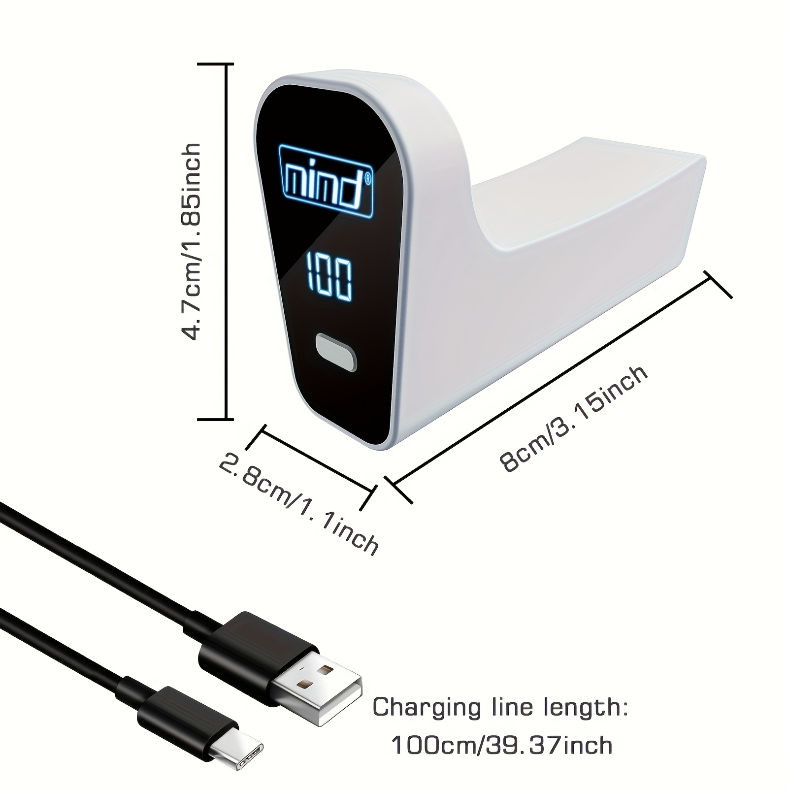 1 built in high capacity 2000mah battery for ps5 controller percentage power display small size does not     to play games add   of gaming time   game gift Product details 5