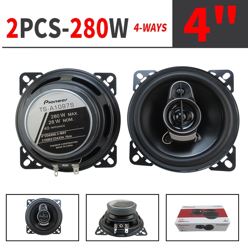 

1 4" 3-way Car Speakers & , Touchpad , , 5.1 , , For Dvd & Systems