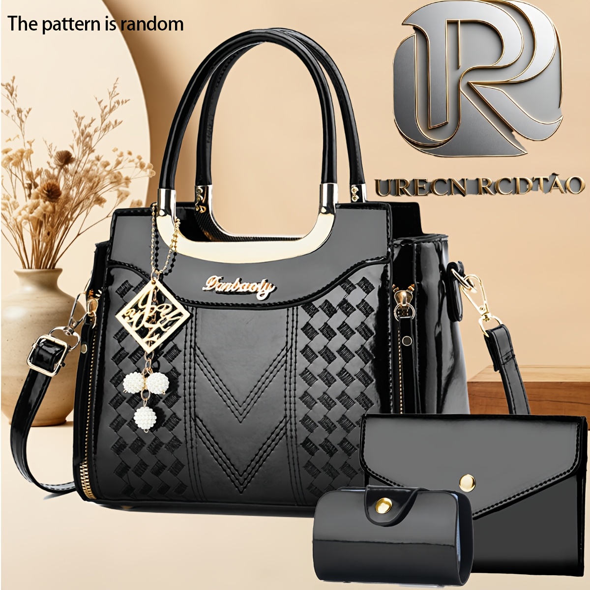TEMU Juego de Bolsos para Mujer, Conjunto de Bolsos de de Múltiples Piezas, Bolso de Versátil, Bolso de Diseñador de para Dama, Bolso Cruzado de Moda