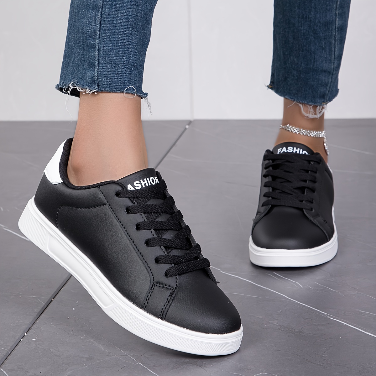 zapatos casuales moda mujer tenis corte Temu El Salvador