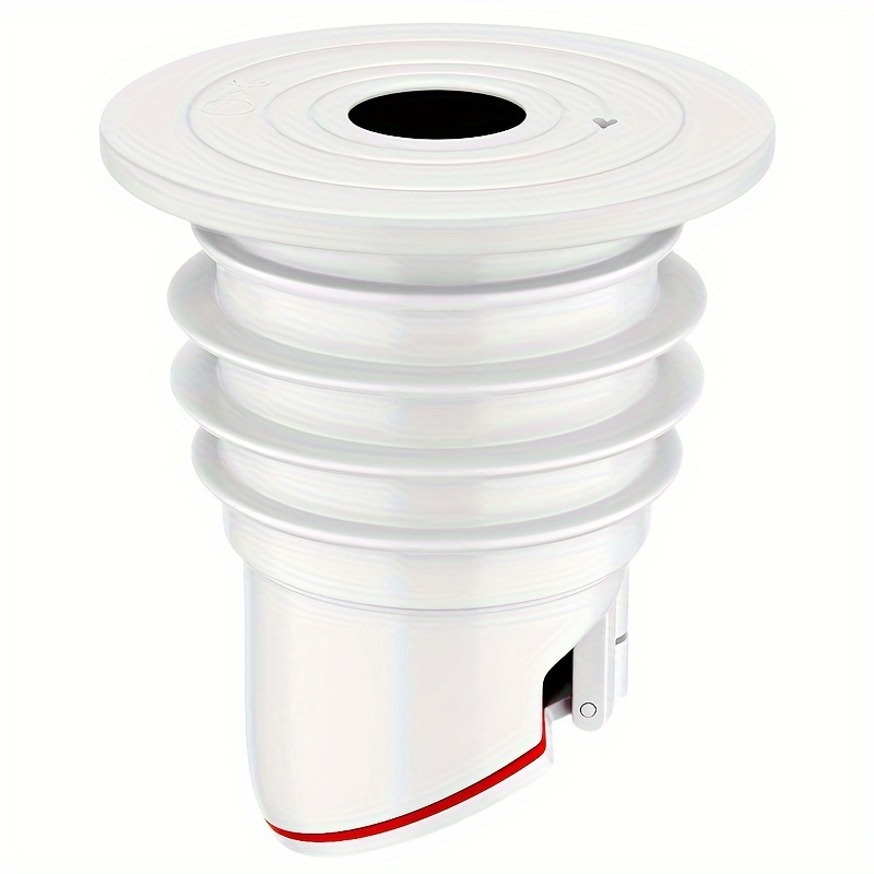 1pc Kitchen Sink Drain Odor - Anti-odor Seal For Vegetable Wash Basin & Bathroom Sink, Durable Plastic