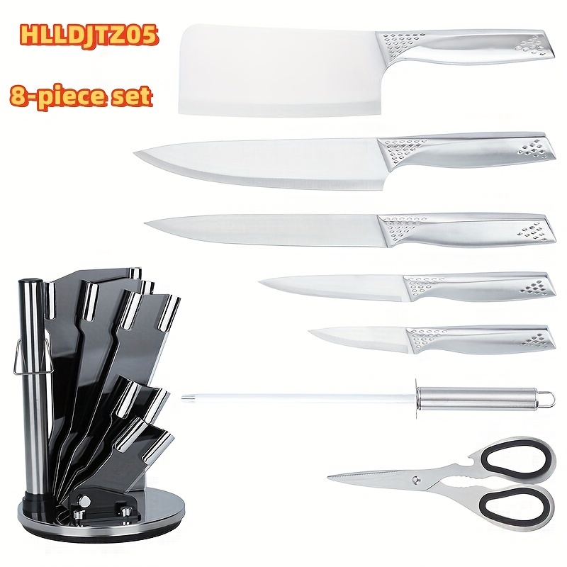 

8 Knife Set Steel Knife Set, Knife Set 's Knife, Meat Knife, Knife, , Sharpening Steel, Ergonomic , Sharp