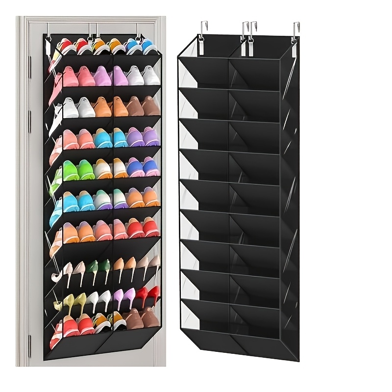 TEMU 10-tier Large Capacity 20-slot Shoe Storage Hanging Organizer, Hanging Shoe Organizers