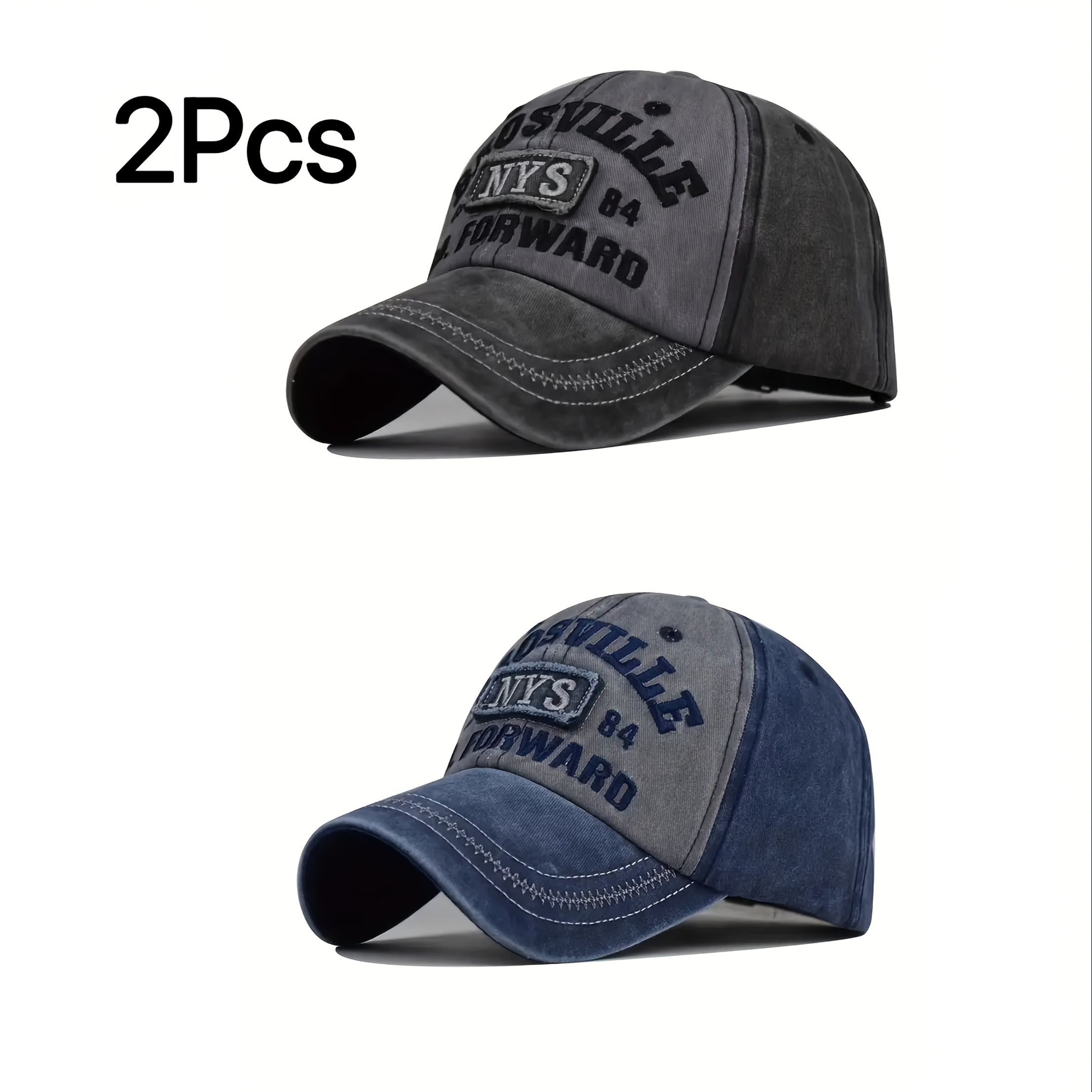 Embroidered Baseball Cap - Adjustable Breathable Polyester Hat for Casual Wear Custom Baseball Cap 100% Cotton Personalized Embroidered Ha  main image 2